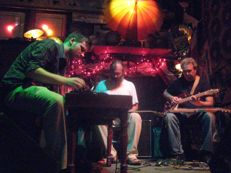 Alex with James Ross and David Beardsley (Goodbye Blue Monday)